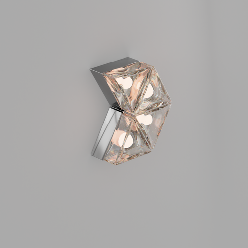 LOLA wall light 4 / pink / TRIAC (phase dimming)