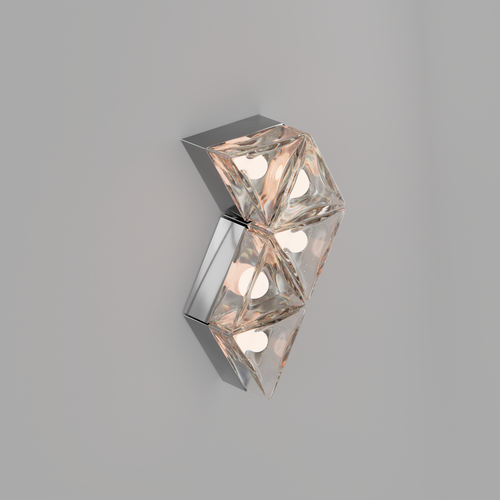 LOLA wall light 5 / smokey grey / DALI