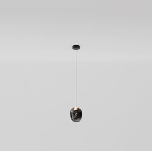 OMAM pendant light 1 / Black / Black / 2000mm / TRIAC/phase dimming